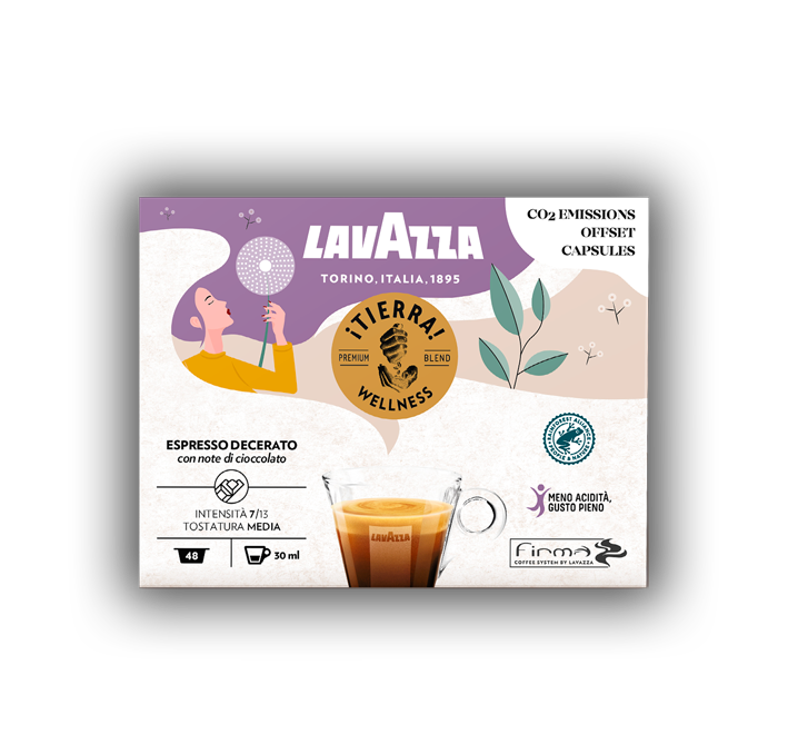 Capsule Lavazza Firma ¡Tierra! Wellness Decerato